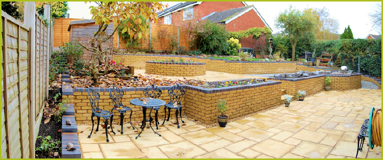 Full Landscape Garden Design & Construction In Church Hill, Redditch