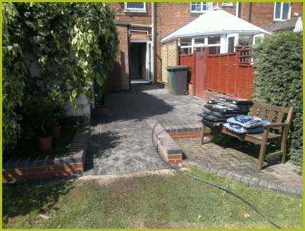 Block Paving Installation Completed By Redditch Based Landscape Gardeners : Advanscape