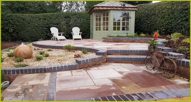 Full Garden In Inkberrow Completed By Redditch Based Landscapers/Landscape Gardeners : Advanscape