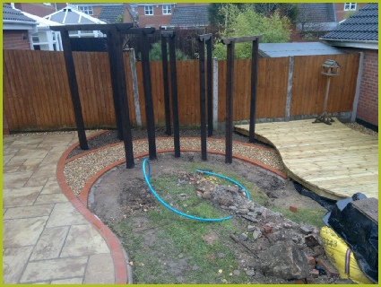 Full Garden In Redditch Completed By Redditch Based Landscapers/Landscape Gardeners : Advanscape